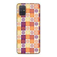 Samsung Galaxy A71 Uyumlu Kılıf Insomnia (34) Slim Armor Kılıf Daire