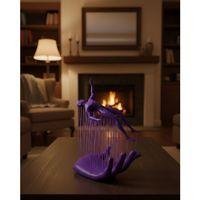 3d El İnsan Figürü Mor Modern Sanatsal Dekoratif Biblo 12x18 Cm