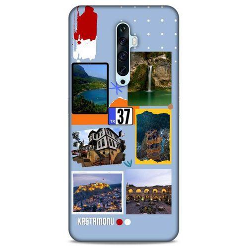 Lopard Oppo Reno 2z Uyumlu Kılıf Şehirli ※ (37) Kastamonu Silicone Cover