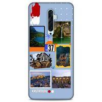 Lopard Oppo Reno 2z Uyumlu Kılıf Şehirli ※ (37) Kastamonu Silicone Cover