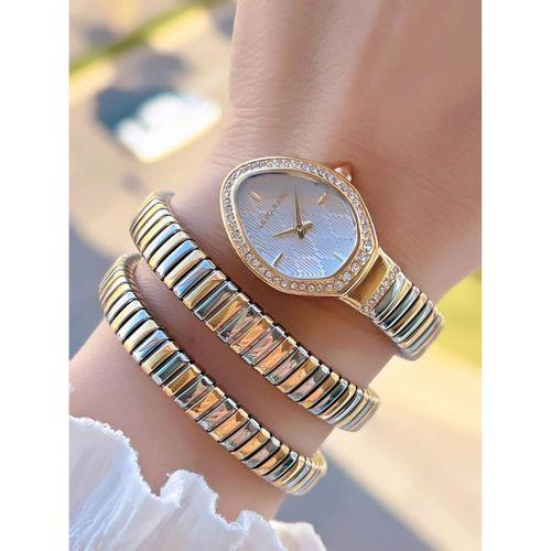 U.S.Polo Assn. Çelik Kordon Ve Kasa Kararma Renk Atma Yapmaz 2 Yıl Garantili Kadın Kol Saati MDL.04