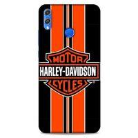 Huawei Honor 8x Uyumlu Kılıf Motorsiklet (36) Glitter Kılıf Harley Davidson