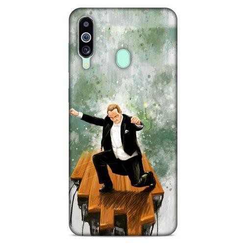 Samsung Galaxy M40 Kılıf Atatürk (42) Rugged Armor Kılıf Yeşil Tasarım