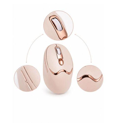 Şarjlı Kablosuz Mouse Sessiz Tıklama Bluetooth Ve Usb Destekli