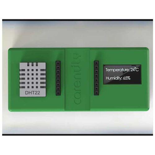 DHT22 C3 Mini 0.96 OLED Kutu 3D Baskı (Bu ürün Sadece Plastik parçadır - Almadan Önce Soru Sorabilirsiniz)