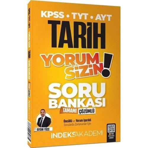 2025 KPSS TYT AYT Tarih Yorum Sizin Soru Bankası İndeks Akademi