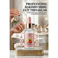 Tırnak Bakım Yağı Çilekli Güçlendirici E Vitamini Serum 30ml 723072