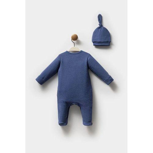 Moi Noi Şapkalı Tulum Mnb1251 Navy Blue