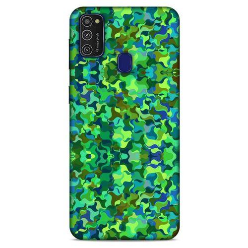 Kamuflaj 38 Samsung Galaxy M21 Kılıf Silikon Kapak
