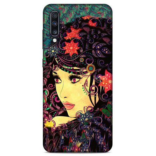 Lopard Samsung Galaxy A70 Uyumlu Kılıf Sürreal Yüzler ♀ (41) Tank Kılıf Baskılı