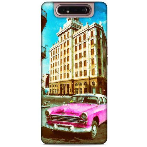 Cityx (18) Samsung Galaxy A80 Kılıf Silikon Kapak Desenli