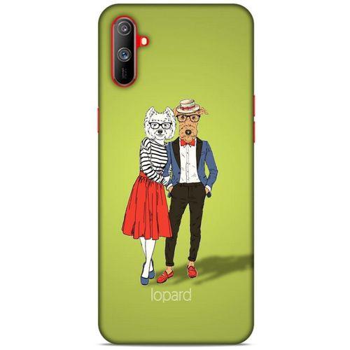 Oppo Realme C3 Kılıf FunnyMaX (14) Lansman Kılıf Fıstık Yeşili