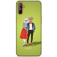 Oppo Realme C3 Kılıf FunnyMaX (14) Lansman Kılıf Fıstık Yeşili