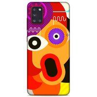 Lopard Samsung Galaxy A31 Uyumlu Kılıf Soyut Sanat (12) Desenli Koruyucu Silikon