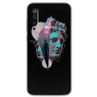 Potkal Hediye Fabrikası Xiaomi Mi 9 SE Kılıf HD Desen Baskılı Arka Kapak - Heykel