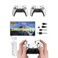 3d 4k 2000 Oyunlu Game Stick Oyun Konsolu Çift Konsol