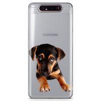 Samsung Galaxy A80 Kılıf Masumiyet Arka Kapak Koruma Desenli Full Koruyucu