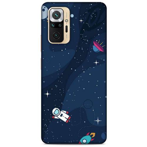 Xiaomi Redmi Note 10 Pro Uyumlu Kılıf Mavi Delisi (23) Ultra Koruma Kılıfı Nasa