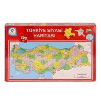 LSH002 Siyasi Harita Puzzle -Laçokids