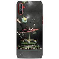 Lopard Oppo Realme C3 Uyumlu Kılıf Manipülasyon ☻ (44) Tough Armor Kılıf Desenli