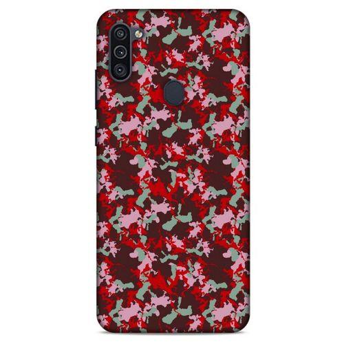 Kamuflaj 18 Samsung Galaxy M11 Kılıf Silikon Kapak