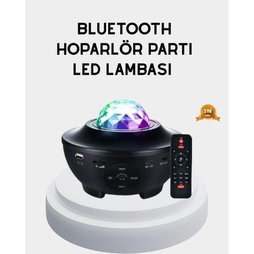 Led Yıldızlı Projektör Galaxy Modlu Renk Ve Parlaklık Ayarlı Gece Lambası