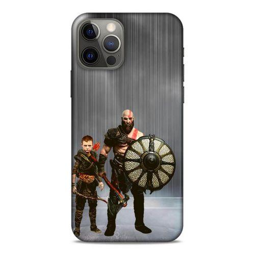 Lopard Apple iPhone 12 Pro Uyumlu Kılıf GameX (29) Arka Koruma Kılıfı God War