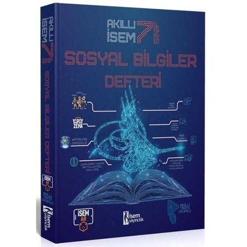 7. Sınıf Sosyal Bilgiler Akıllı Defteri İsem Yayınları