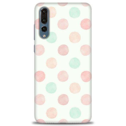 Huawei P20 Pro Kılıf HD Baskılı Kılıf - Blue Pink + Tam Ekran Koruyucu
