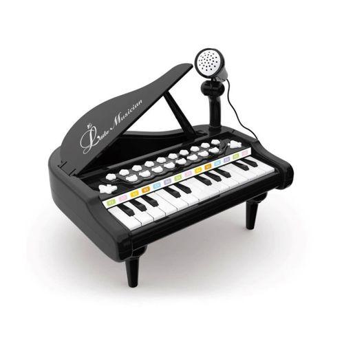 MP3 çalar ve mikrofonlu mini piano ile çocukların müzik ve koordinasyon gelişimi