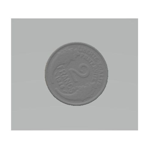 Tarayıcı ile Taranmış Madeni Para (Bu ürün Sadece Plastik parçadır - Almadan Önce Soru Sorabilirsiniz)