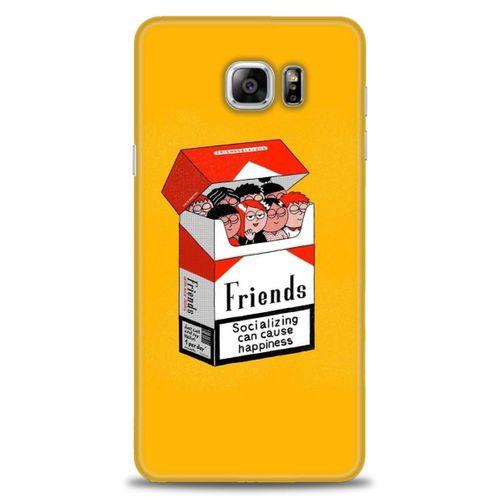 Samsung Galaxy Note 5 Kılıf HD Baskılı Kılıf - Friends + Tam Ekran Koruyucu