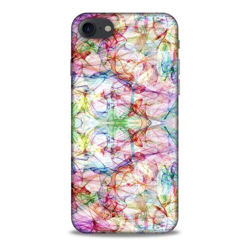 Apple Iphone 7 Kılıf Pastel Renkler (12) Koruyucu Silikon Beyaz Mavi