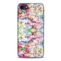 Apple Iphone 7 Kılıf Pastel Renkler (12) Koruyucu Silikon Beyaz Mavi