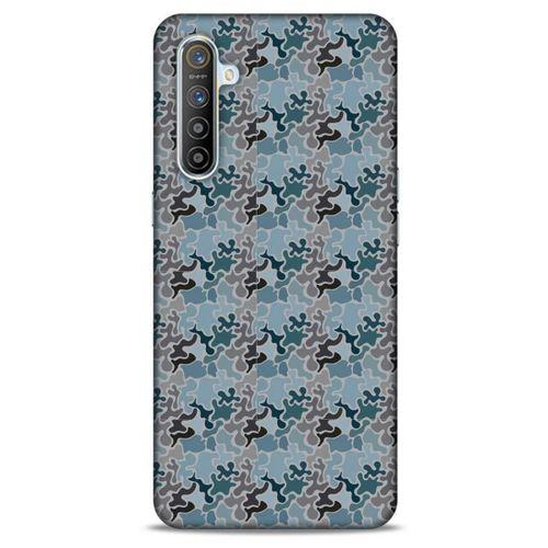Kamuflaj 27 Oppo Realme XT Kılıf Silikon Kapak
