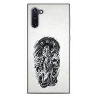 Lopard Samsung Galaxy Note 10 Uyumlu Kılıf Tattoo's (44) Tough Armor Kılıf Terazi