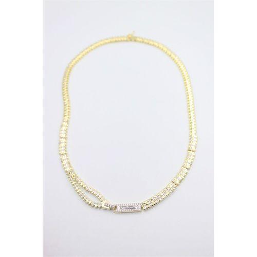 Fermuar Kolye - Altın