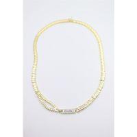 Fermuar Kolye - Altın