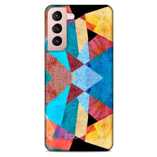 Lopard Samsung Galaxy S21 Uyumlu Kılıf Pastel Renkler (25) Antişok Kapak