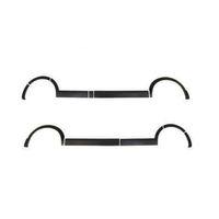 VOLKSWAGEN Transporter T6.1 2020 Set 11 Parça Çamurluk Kaplama Siyah Mat Asa Kum Desen Uzun Şase Soldan Sürgülü