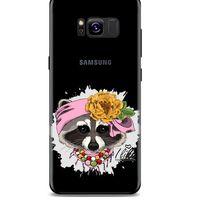 Zoologix (44) Samsung Galaxy Note 5 Şeffaf Kılıf Silikon Desenli
