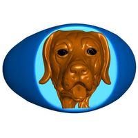 Yeniden boyutlandırma Talimatları ile Labrador Retriever Signet Yüzük - 5129361