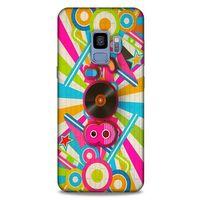 Retro (46) Desen Core Armor Kılıf Renkli Samsung Galaxy S9 Kılıf