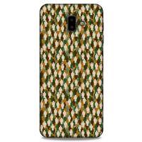 Kamuflaj 48 Samsung Galaxy J6 Plus Kılıf Silikon Kapak