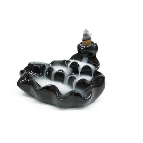 Seramik Şelale Aromaterapi Geri Akışlı Tütsülük