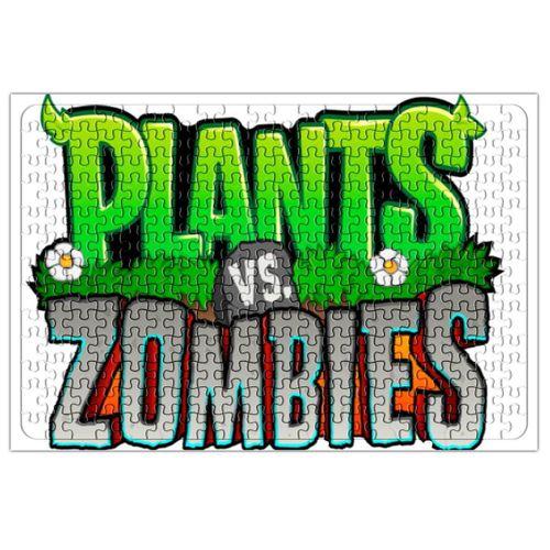 Plants ve Zombies Logo Puzzle 240 Parça Yapboz