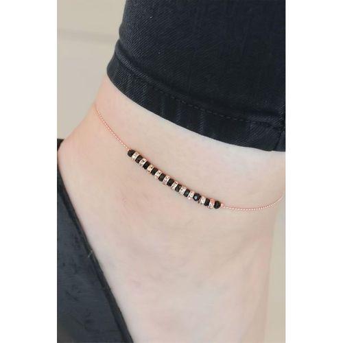 Siyah Miyuki Taşlı Hal Hal