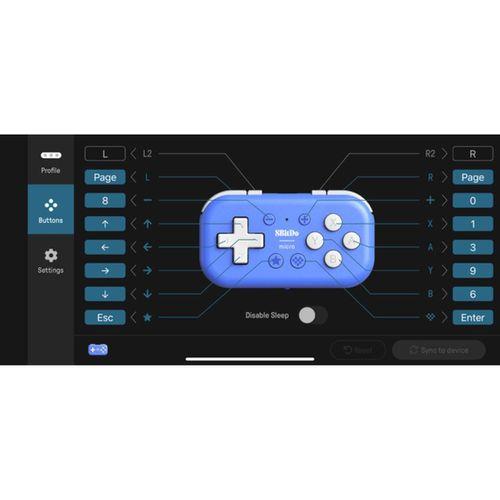 Gamepad Sap Montajı 8Bitdo Micro için (Bu ürün Sadece Plastik parçadır - Almadan Önce Soru Sorabilirsiniz)