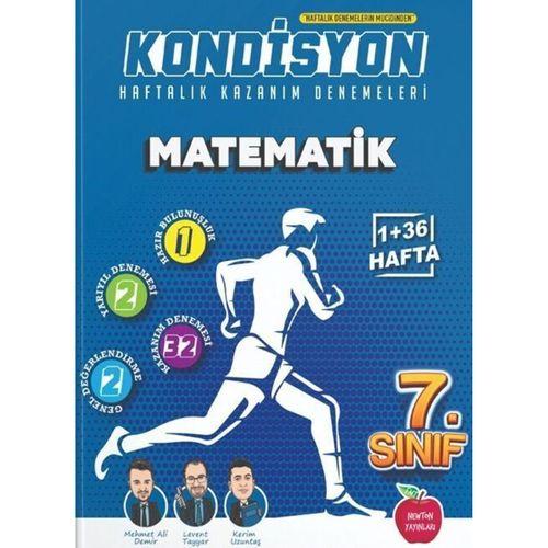 7. Sınıf Matematik Kondisyon Haftalık Kazanım Deneme Newton Yayınları