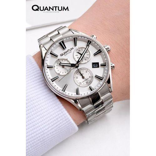 Quantum Sapphire Camlı İtalyan Bileklik Hediyeli 2 Yıl Garantili 10 Atm Erkek Kol Saati 1193.330